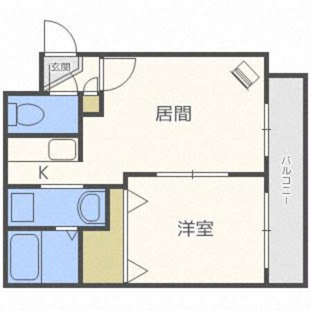 プラチナコートN18の物件間取画像